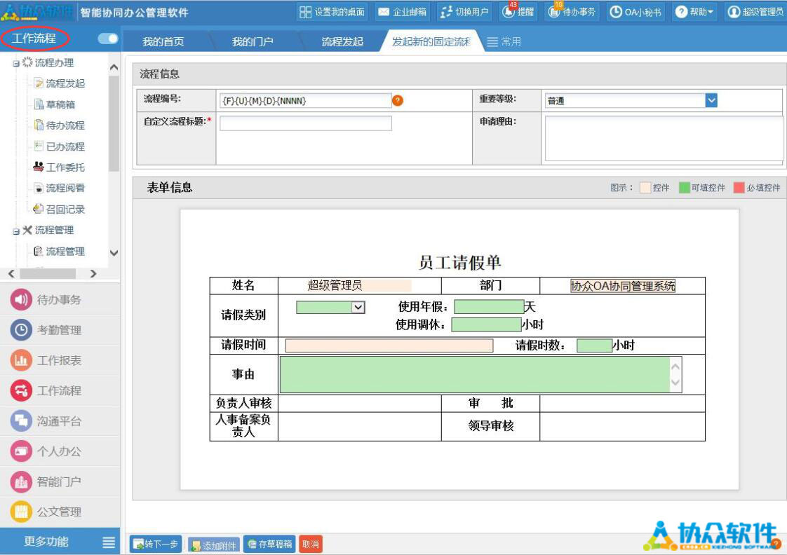 工作流程